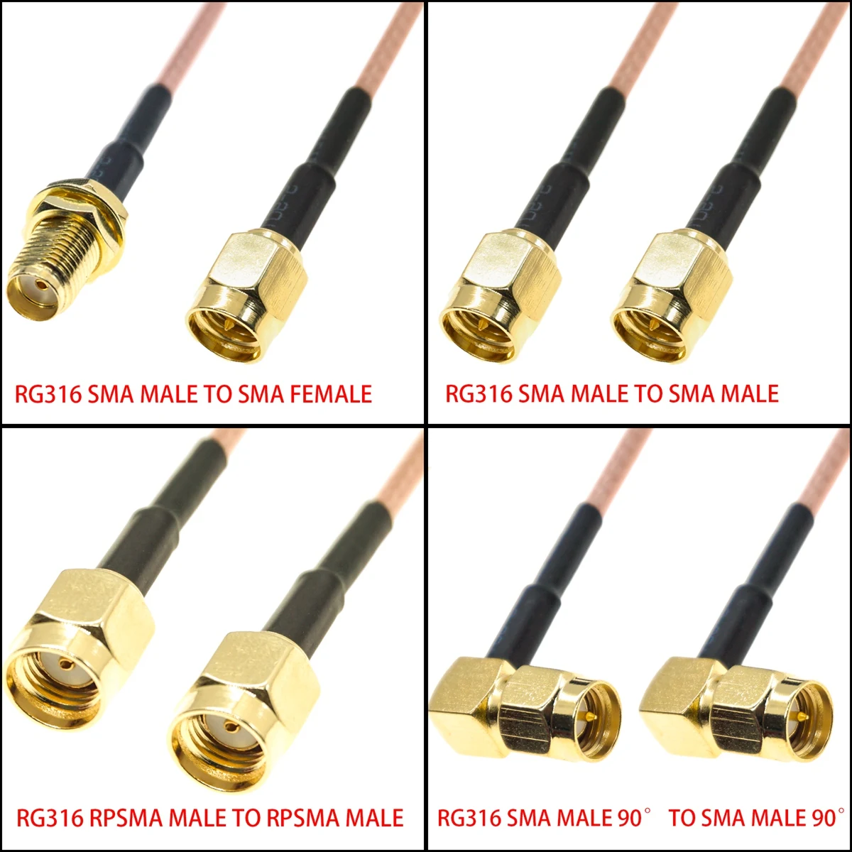 Ipex Connector - RG316 SMA Erkek Dişi SMA Erkek