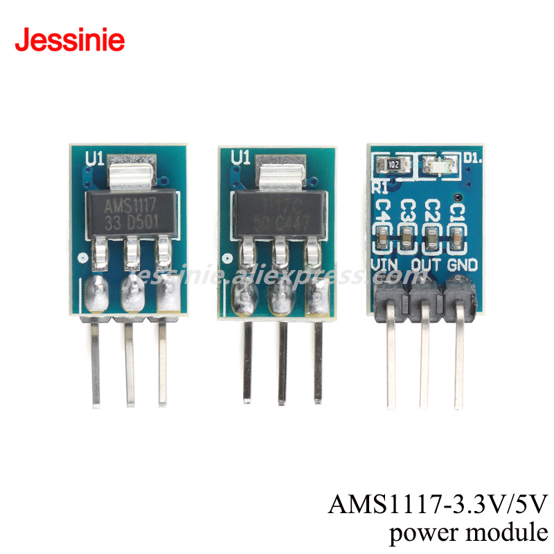 Ams1117 Module - 10 adet/1 adet AMS1117 3.3V 5V