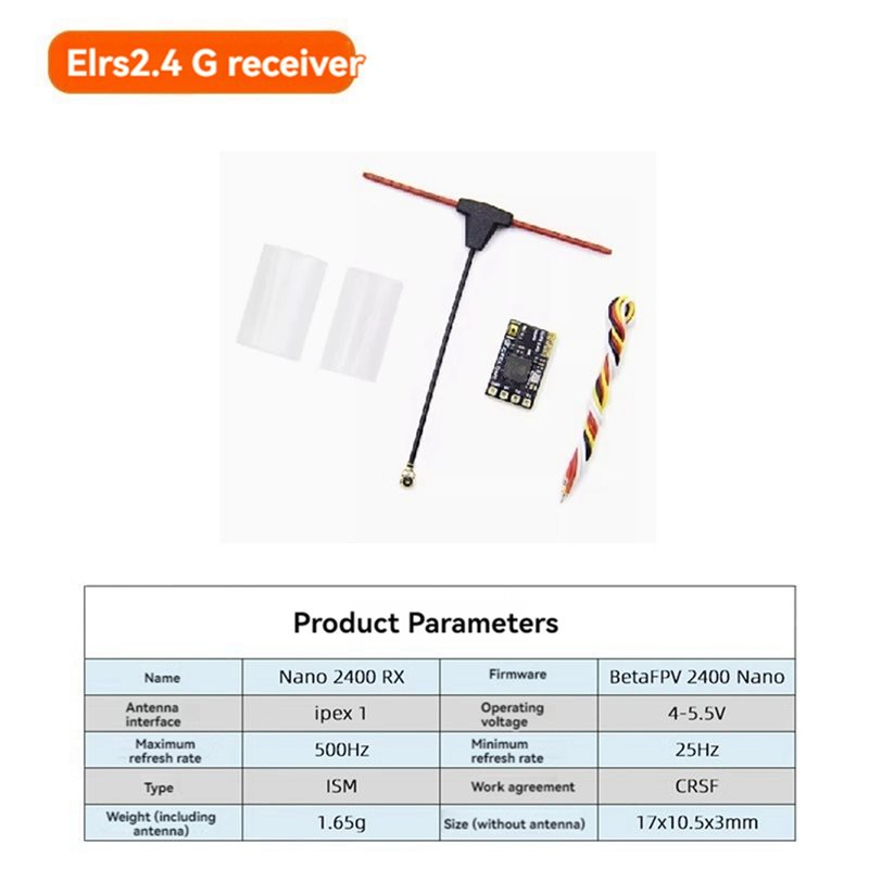 ABXE-5X ELRS Alıcısı, 2.4Ghz N - Antenna 2.4Ghz incelemesi ve fiyatı