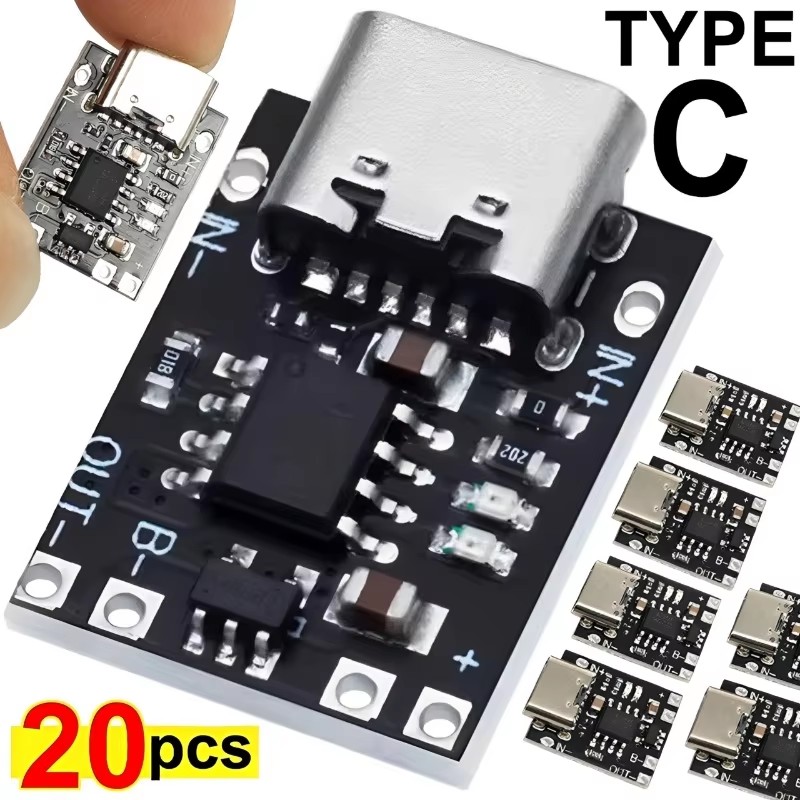 1/10/20 adet 3.7V lityum pil ş - Li Ion Charger Module incelemesi ve fiyatı
