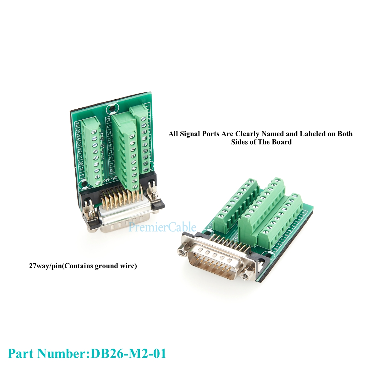 DB26 Erkek Terminal Bloğu İşle - Screw Terminal Block incelemesi ve fiyatı