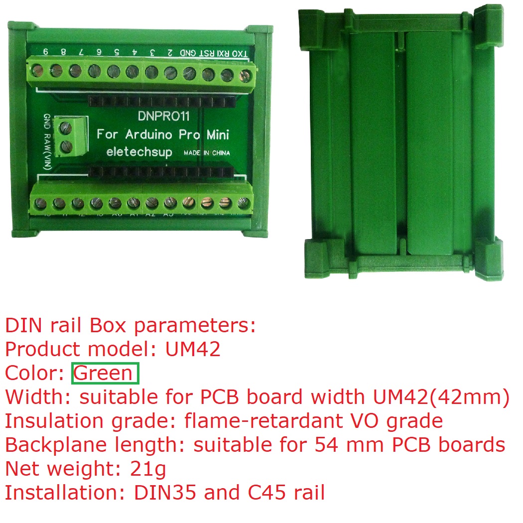 Arduino pro Mini Board PLC End - Screw Terminal Block incelemesi ve fiyatı